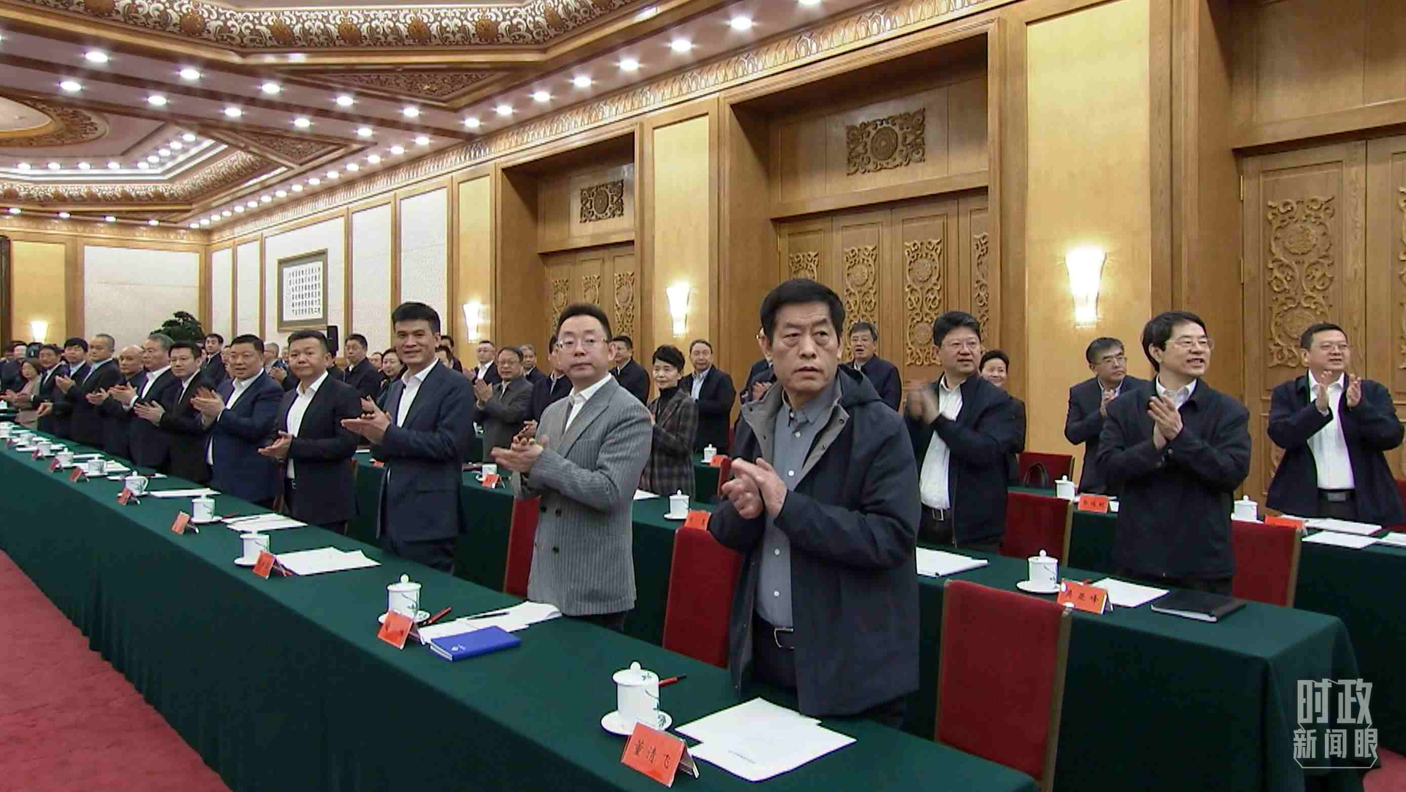 △2月17日，民營企業(yè)座談會(huì)現(xiàn)場(chǎng)。