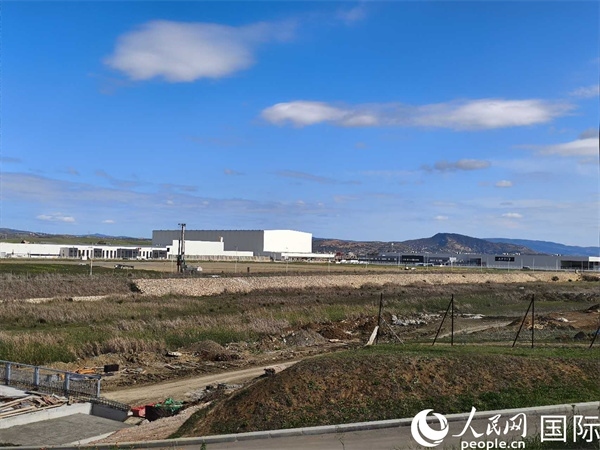 丹吉爾科技城遠眺。人民網記者 黃培昭攝