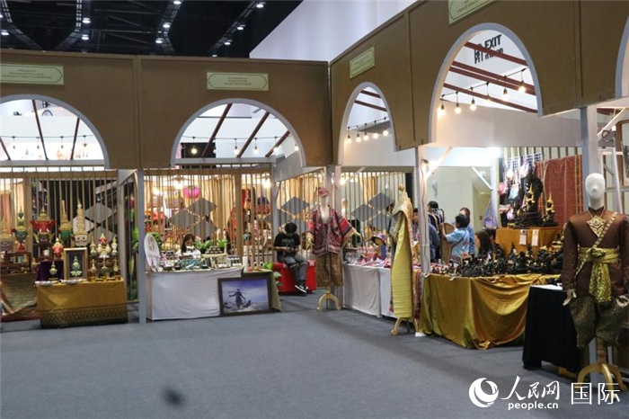 會議中心內(nèi)部展區(qū)。朱瀟逸攝