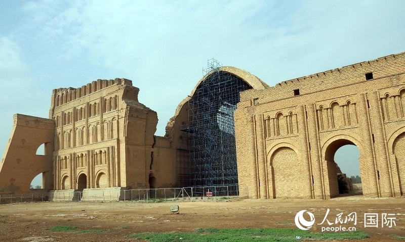 塔克基思拉宮遺址。人民網(wǎng) 伊納斯·易卜拉欣攝