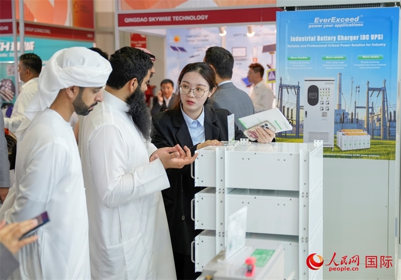 展會現(xiàn)場。人民網(wǎng) 塔里克·易卜拉欣攝