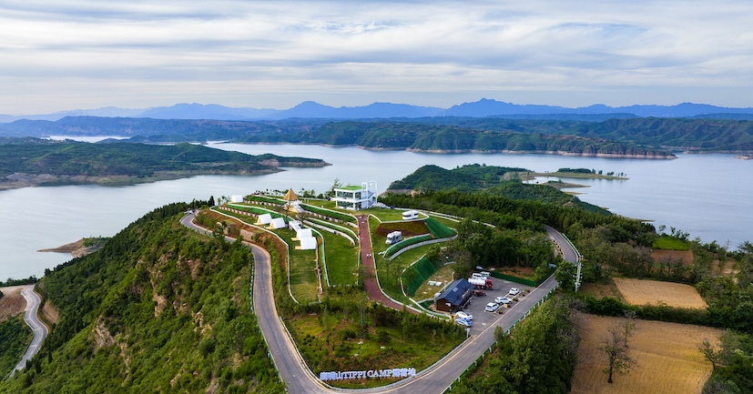 鷹嘴山全景圖。主辦方供圖