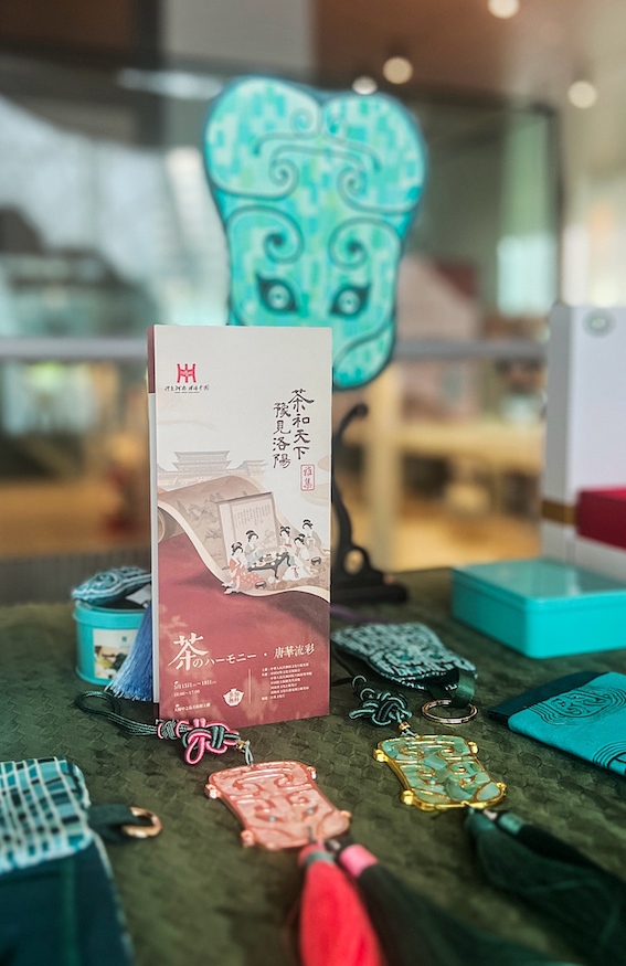 洛陽非遺展示區(qū)。中國駐大阪旅游辦事處供圖