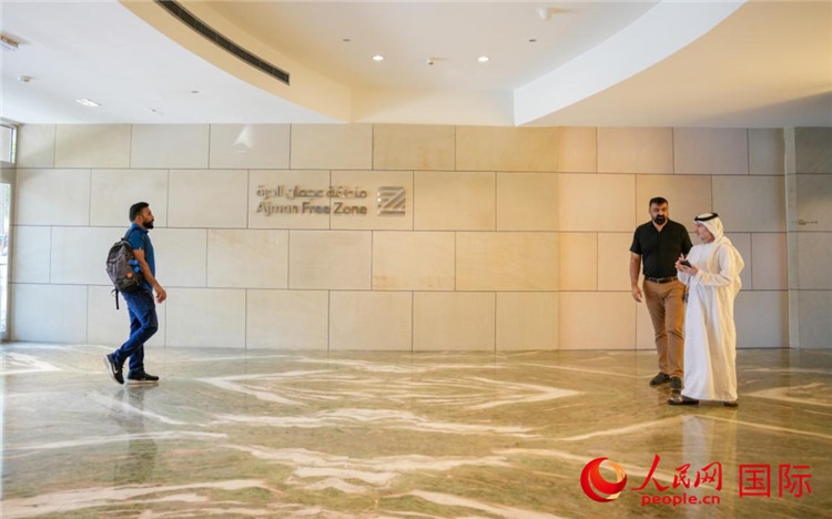 阿治曼自由區(qū)始建于1988年，阿治曼中國城設立于自由區(qū)內。人民網(wǎng) 塔里克·易卜拉欣攝