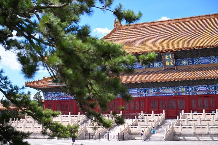 2023年7月8日拍攝的太廟享殿（也稱(chēng)前殿）。